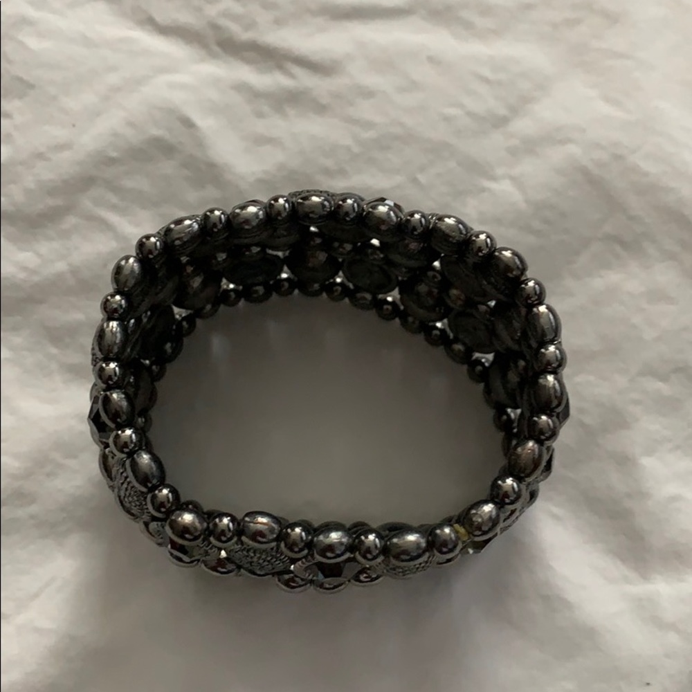 Silver grey bracelet